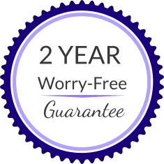 2 Year Worry Free Guarantee
