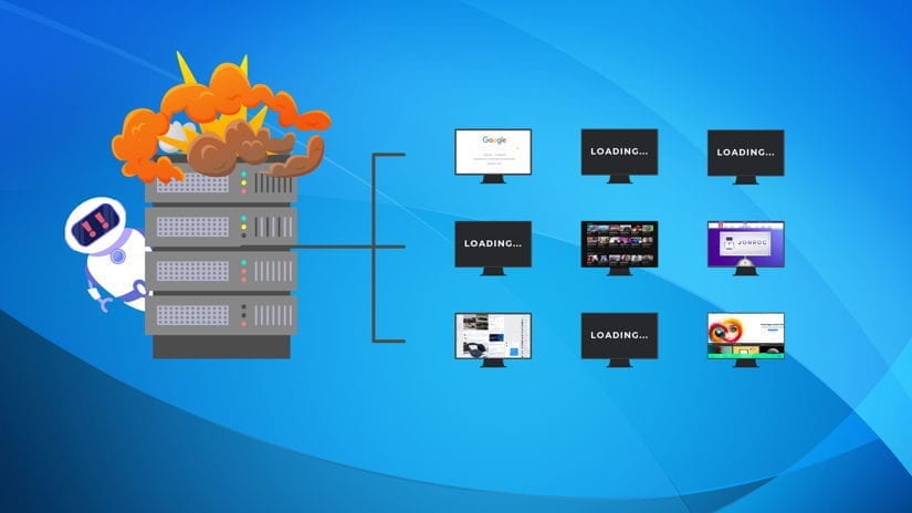 Shared Hosting Blows Up Servers